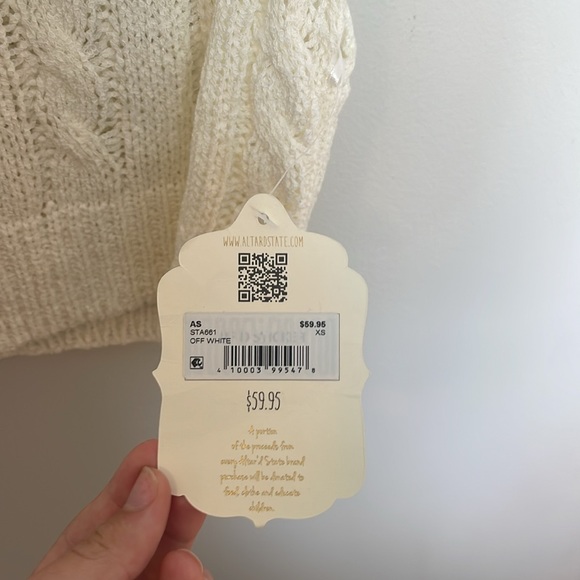 Altered state new with tags crop sweater vest - Picture 3 of 4